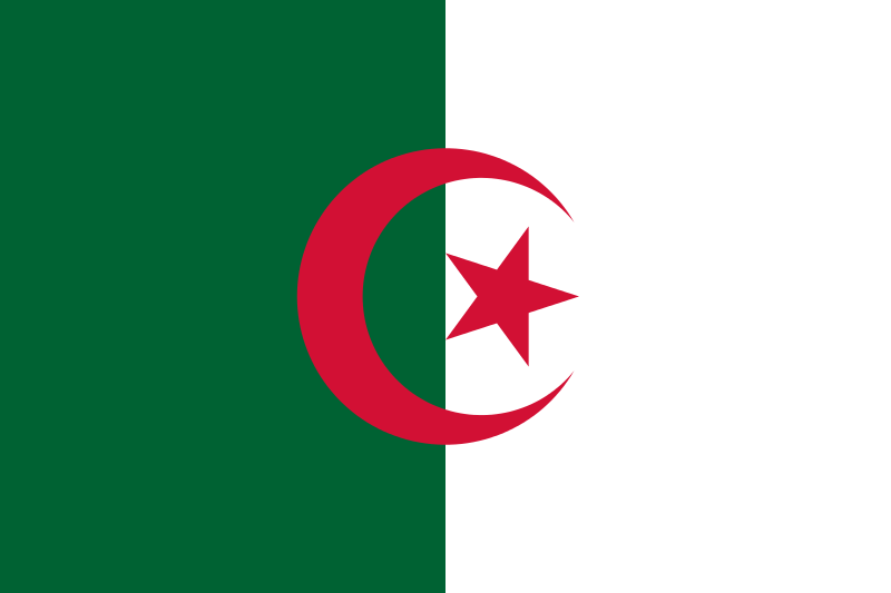 Algerien Landesflagge