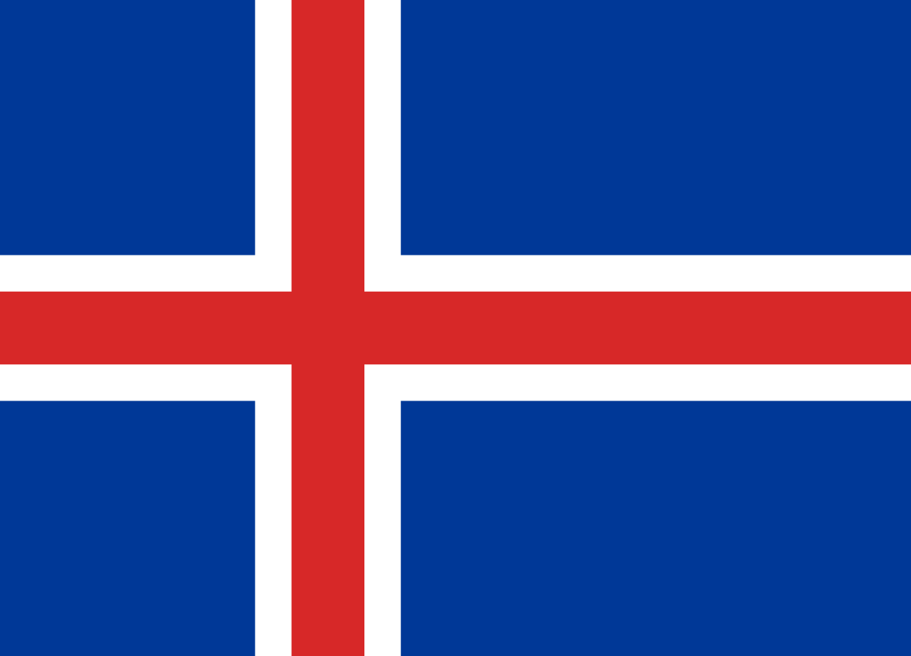 Island - Landesflagge