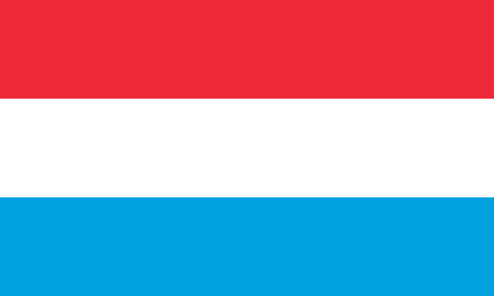 Luxemburg - Landesflagge