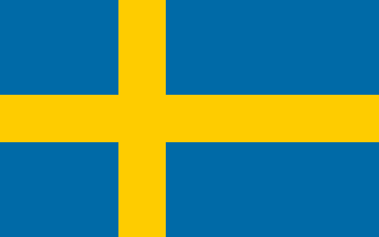 Schweden - Landesflagge