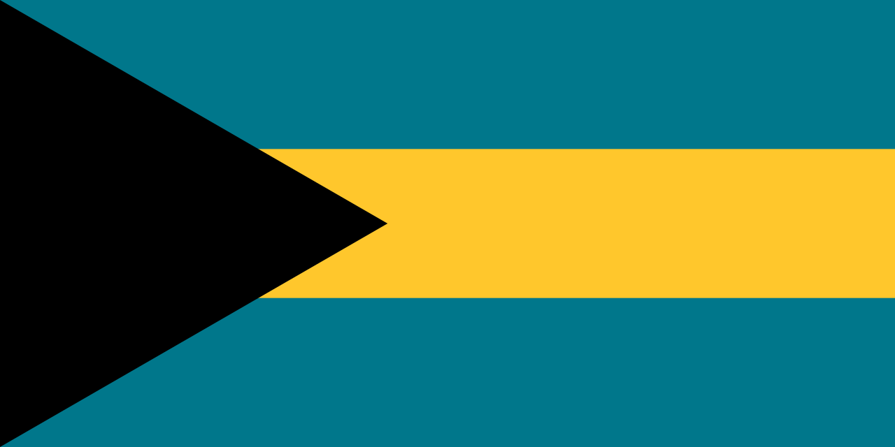 Bahamas - Landesflagge