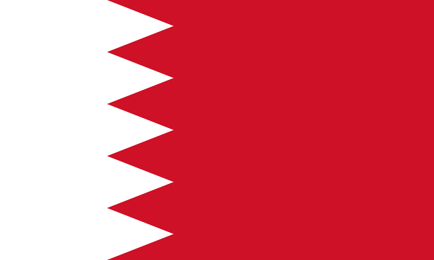 Bahrain - Landesflagge