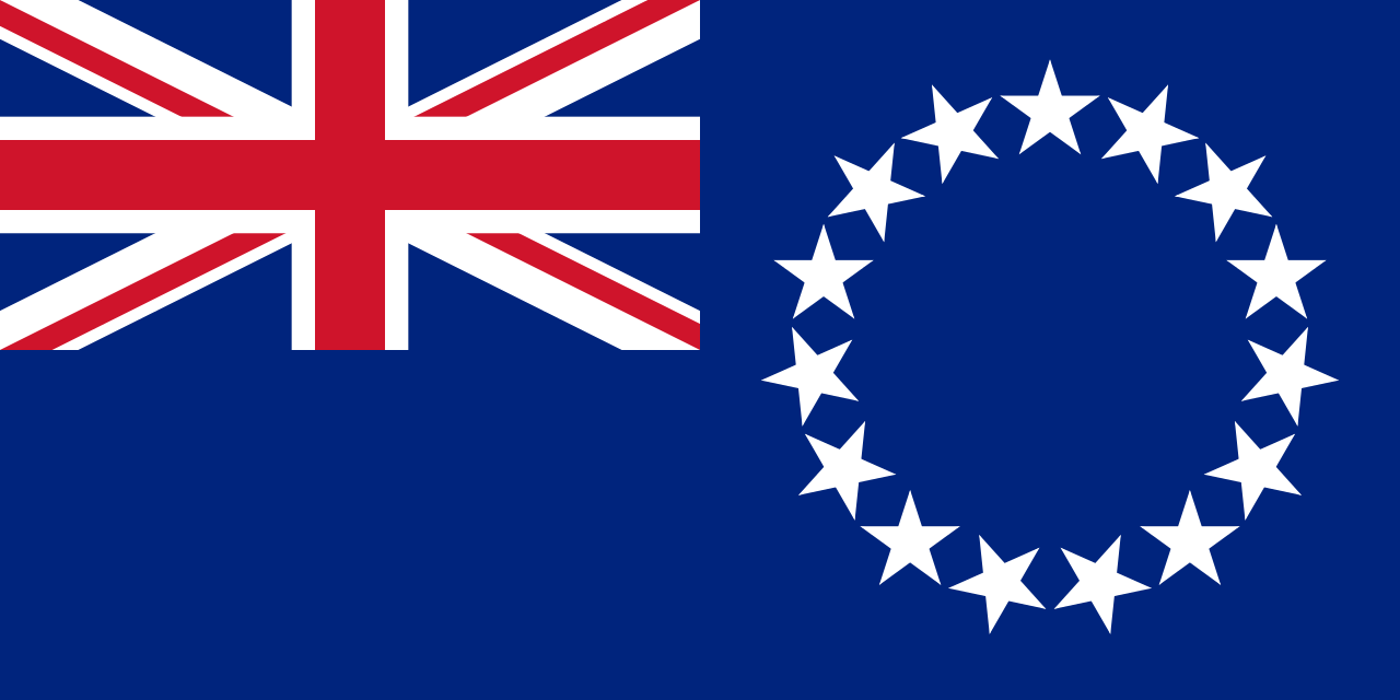 Cookinseln - Landesflagge