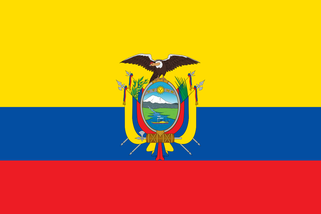 Ecuador - Landesflagge