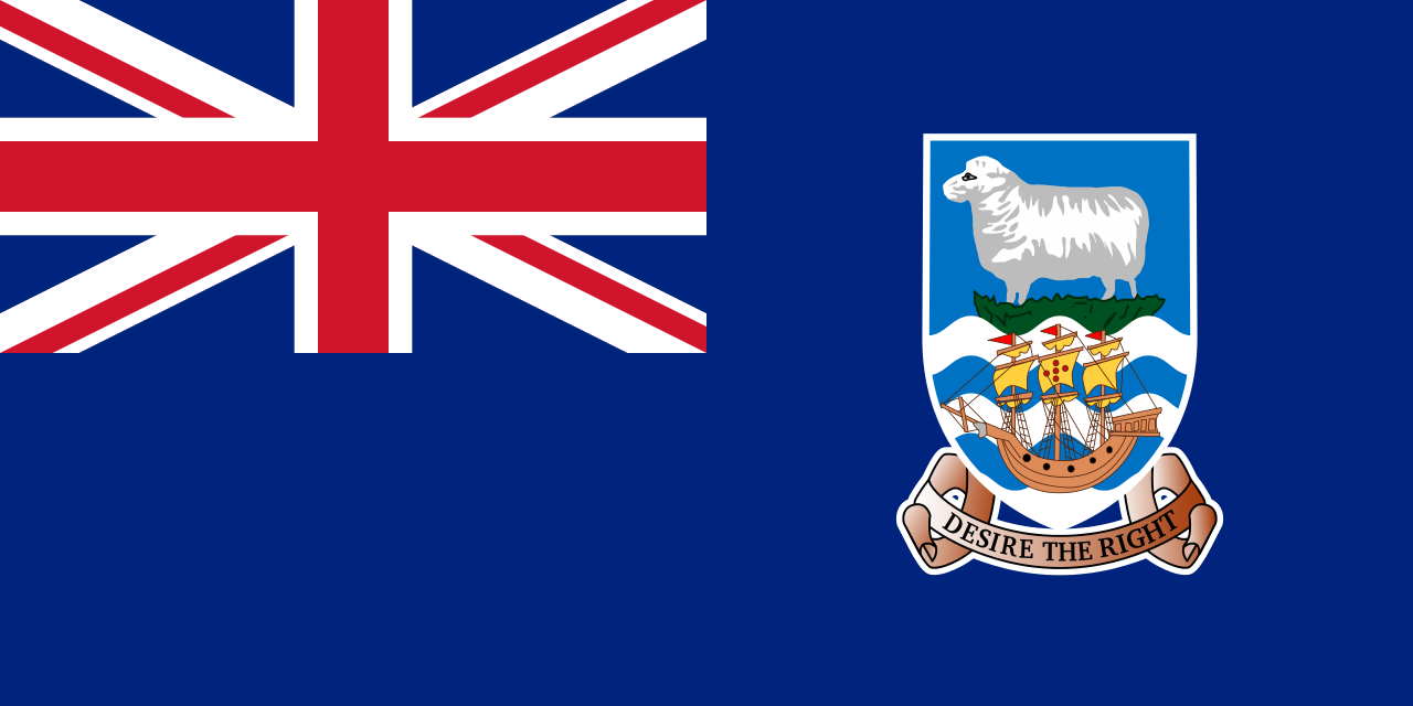 Falklandinseln - Landesflagge