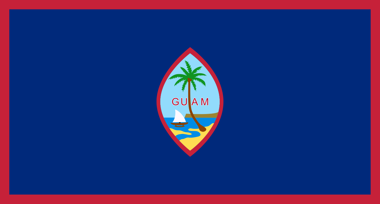 Guam - Landesflagge