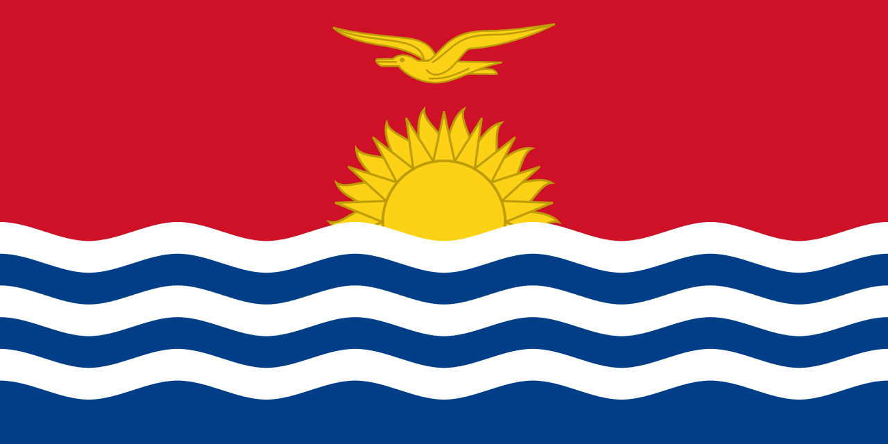 Kiribati - Landesflagge