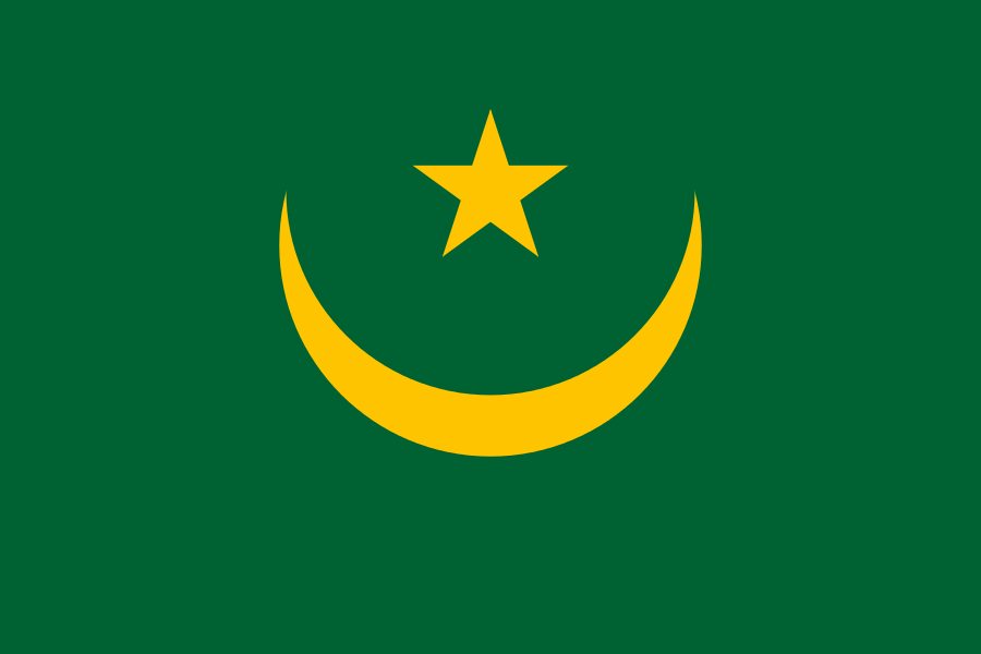 Mauretanien - Landesflagge