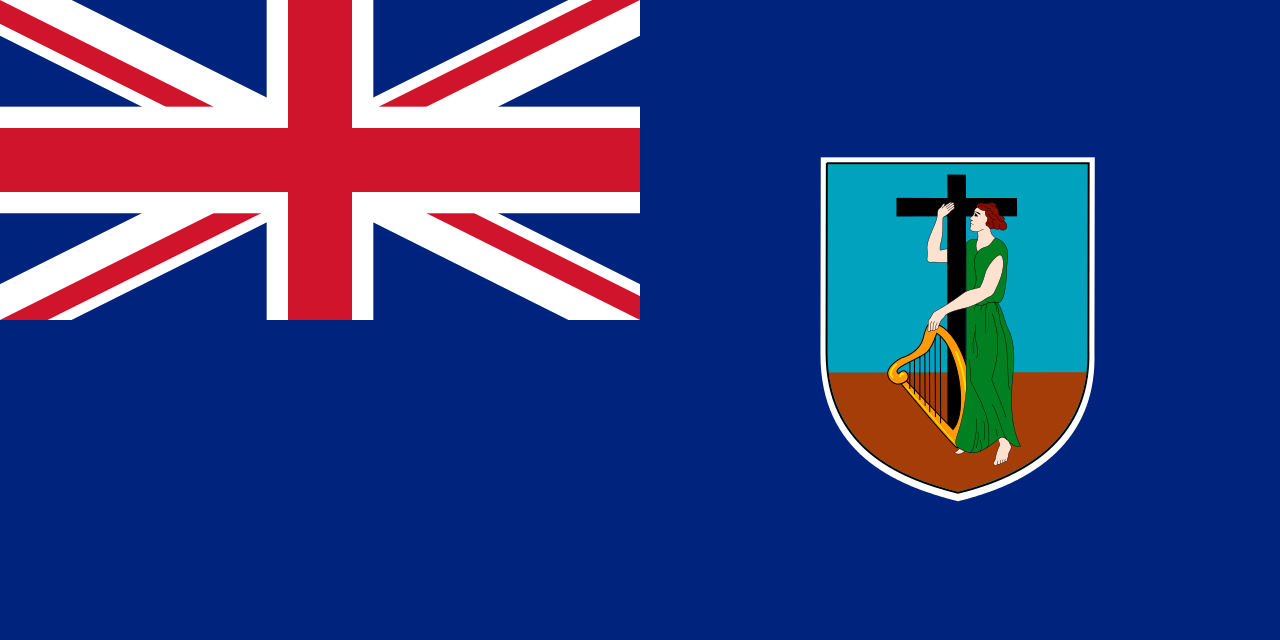Montserrat - Landesflagge