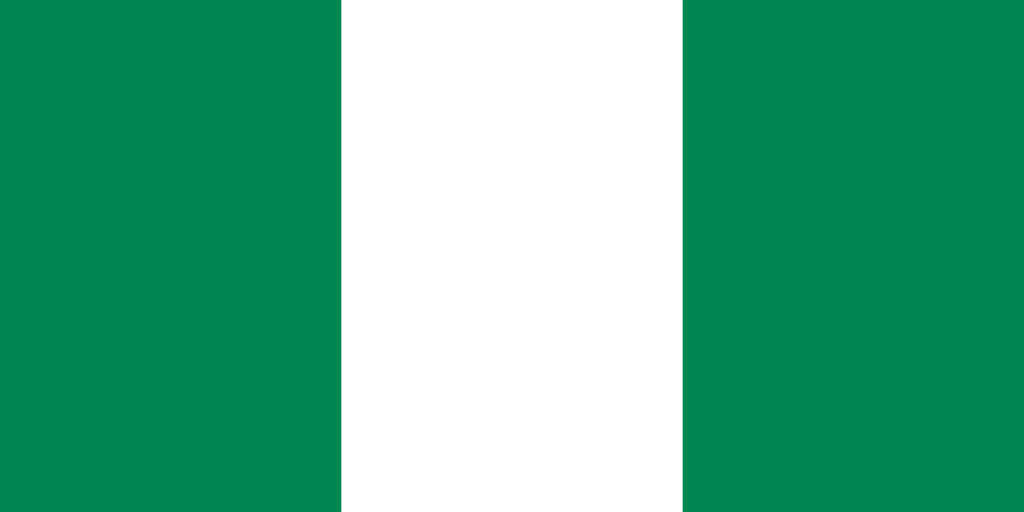 Nigeria - Landesflagge