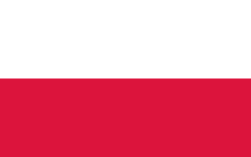 Polen - Landesflagge