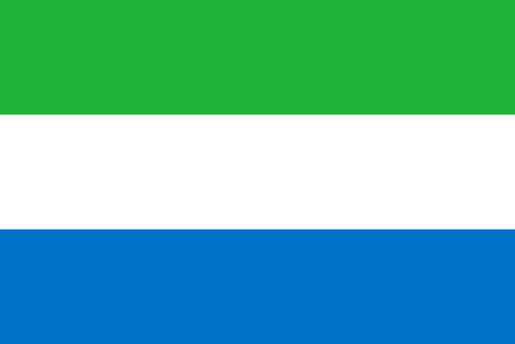 Sierra Leone - Landesflagge