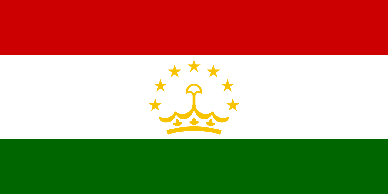 Tadschikistan - Landesflagge