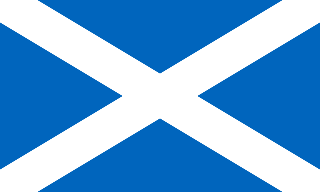Schottland - Landesflagge