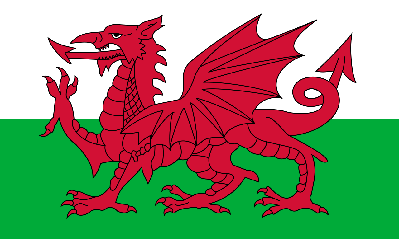Wales - Landesflagge
