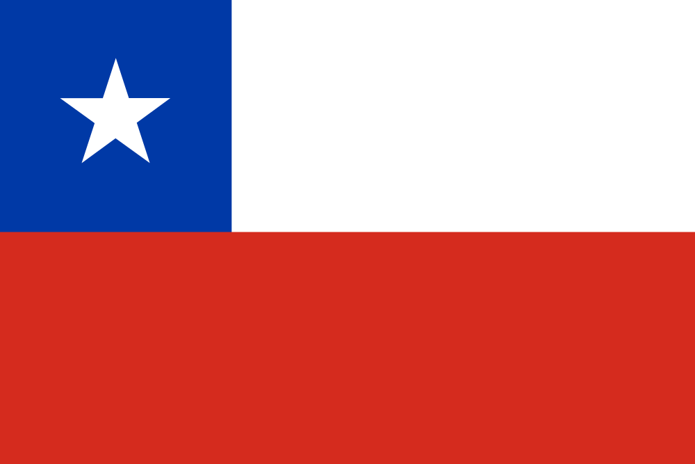 Chile - Landesflagge